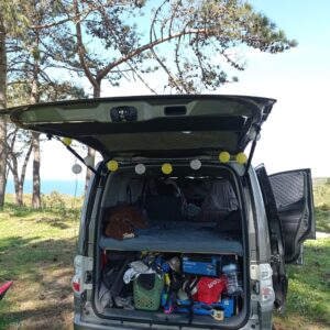 Kit d'Aménagement Nissan NV200 : structure de lit + matelas pliable photo review
