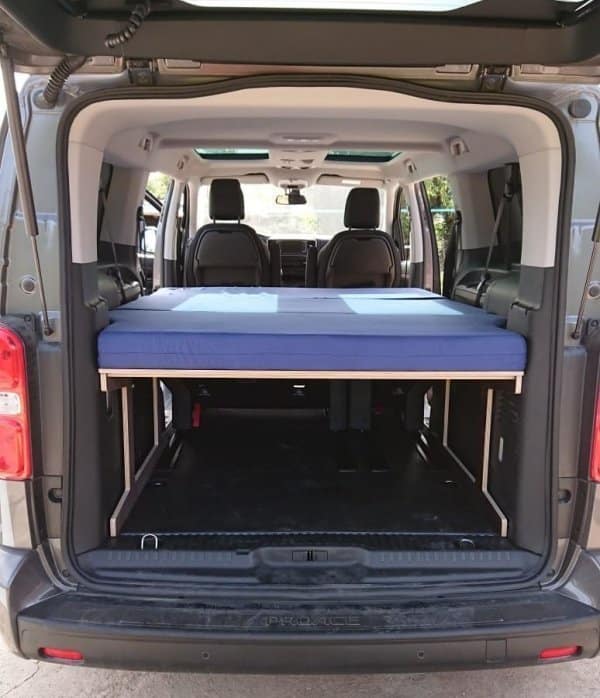 Beds for camper vans. Mattress for Proace Verso, Traveler, SpaceTourer