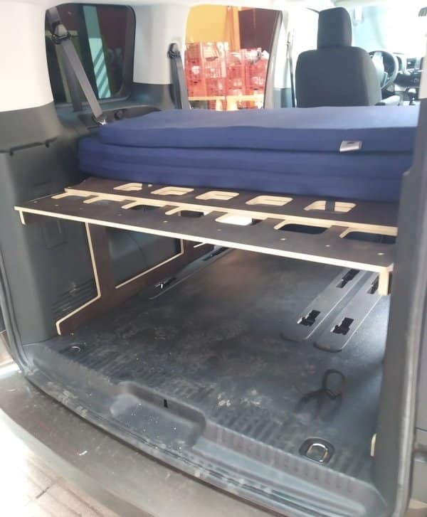 Peugeot Traveler camper kit: frame + mattress